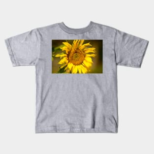blb patterns sunflower Kids T-Shirt